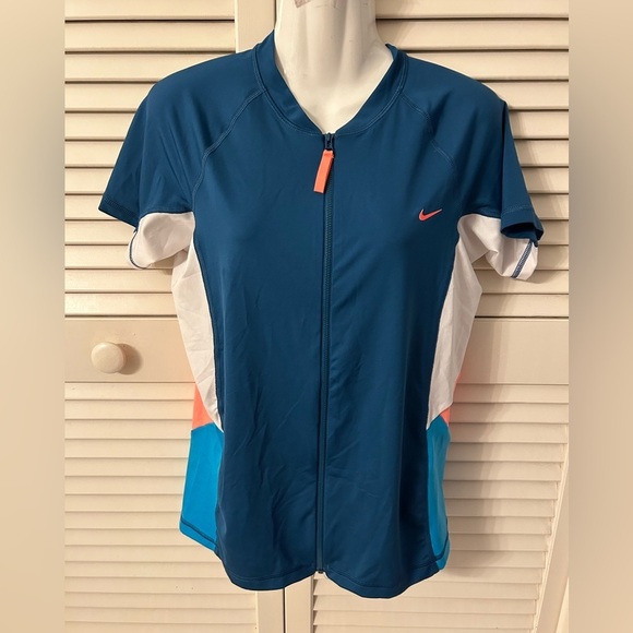 Nike zip up athletic shirt - Picture 1 of 2